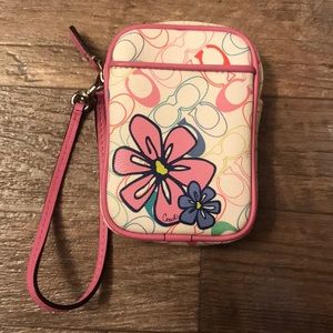 Coach wristlet